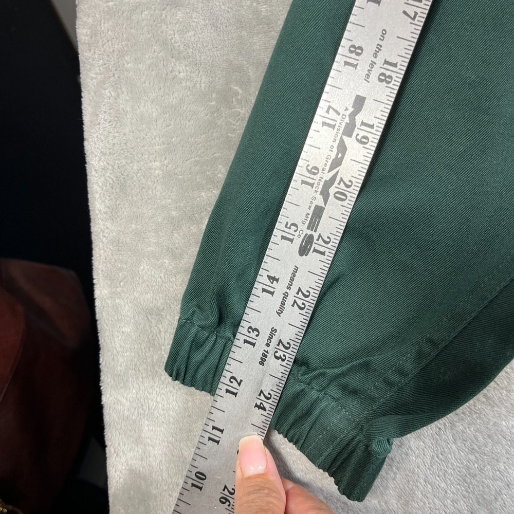 VTG Southwestern Bell Lands End Harrington Jacket Men LargeGreen Lightweight Zip - Picture 9 of 13
